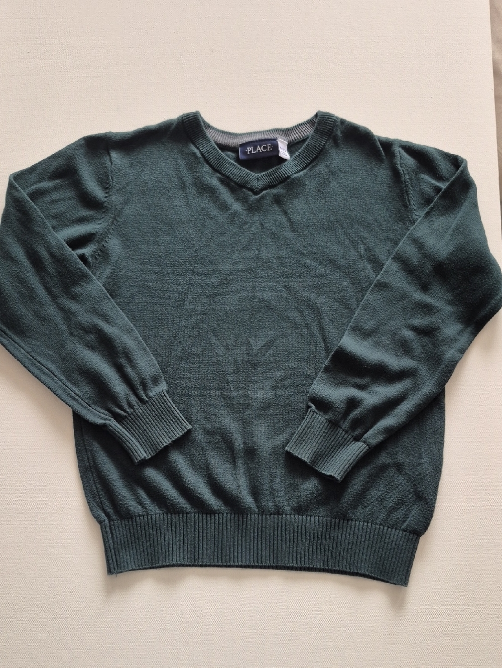 The Children's Place Forest Green V-Neck Sweater